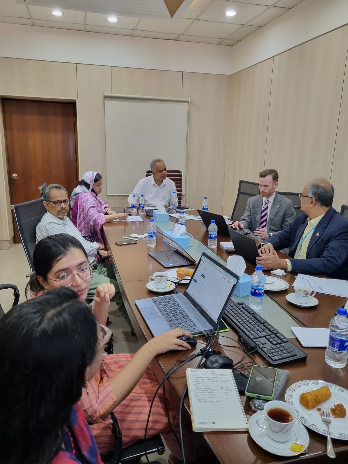 The LCG Secretariat meeting was held on 19 May, 2024 at ERD. Mr. A. H. M. Jahangir, Additional Secretary and Wing Chief, DE Wing, ERD chaired the meeting.